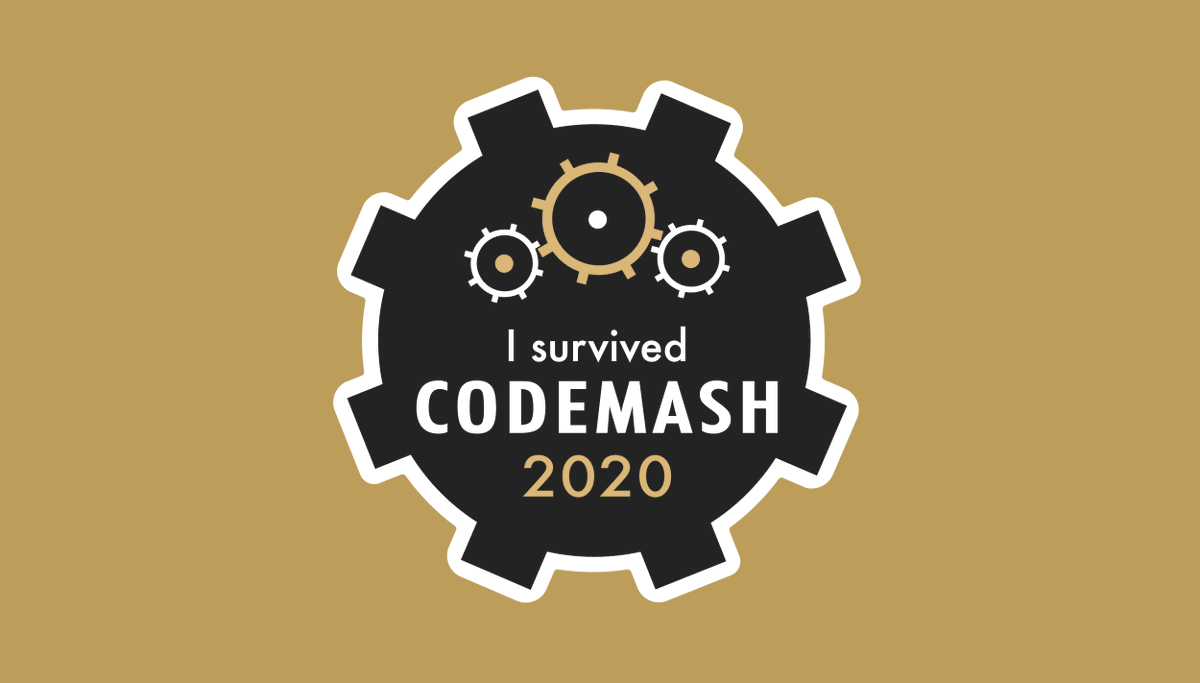 CodeMash graphic, I survived CodeMash 2020